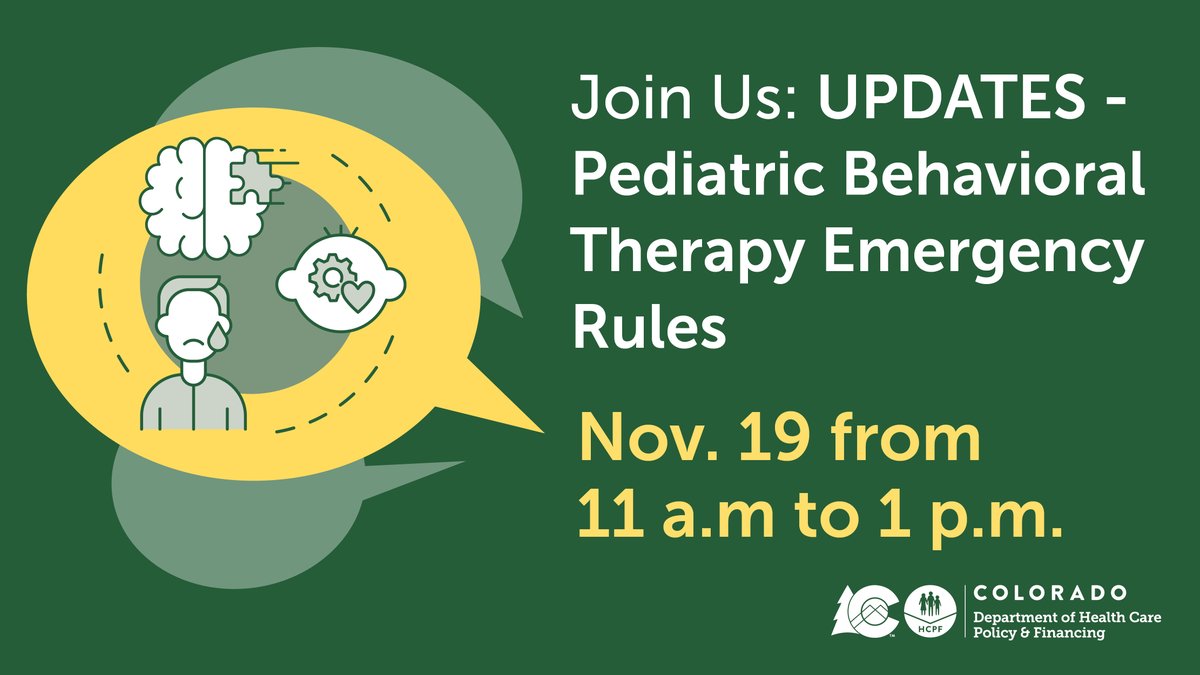 Colorado HCPF tweet media