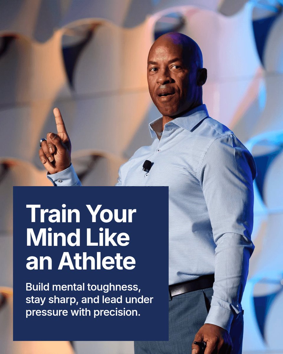 jjbirden's tweet photo. Sports psychology isn't just for athletes, it's a game-changer for leaders too.
Build mental toughness, stay disciplined, execute with precision.
Train your mind like an athlete and thrive under pressure.
Ready to lead like a pro?
#leadership #beatthecoverage #mindset https://t.co/CcHsxcb8bK