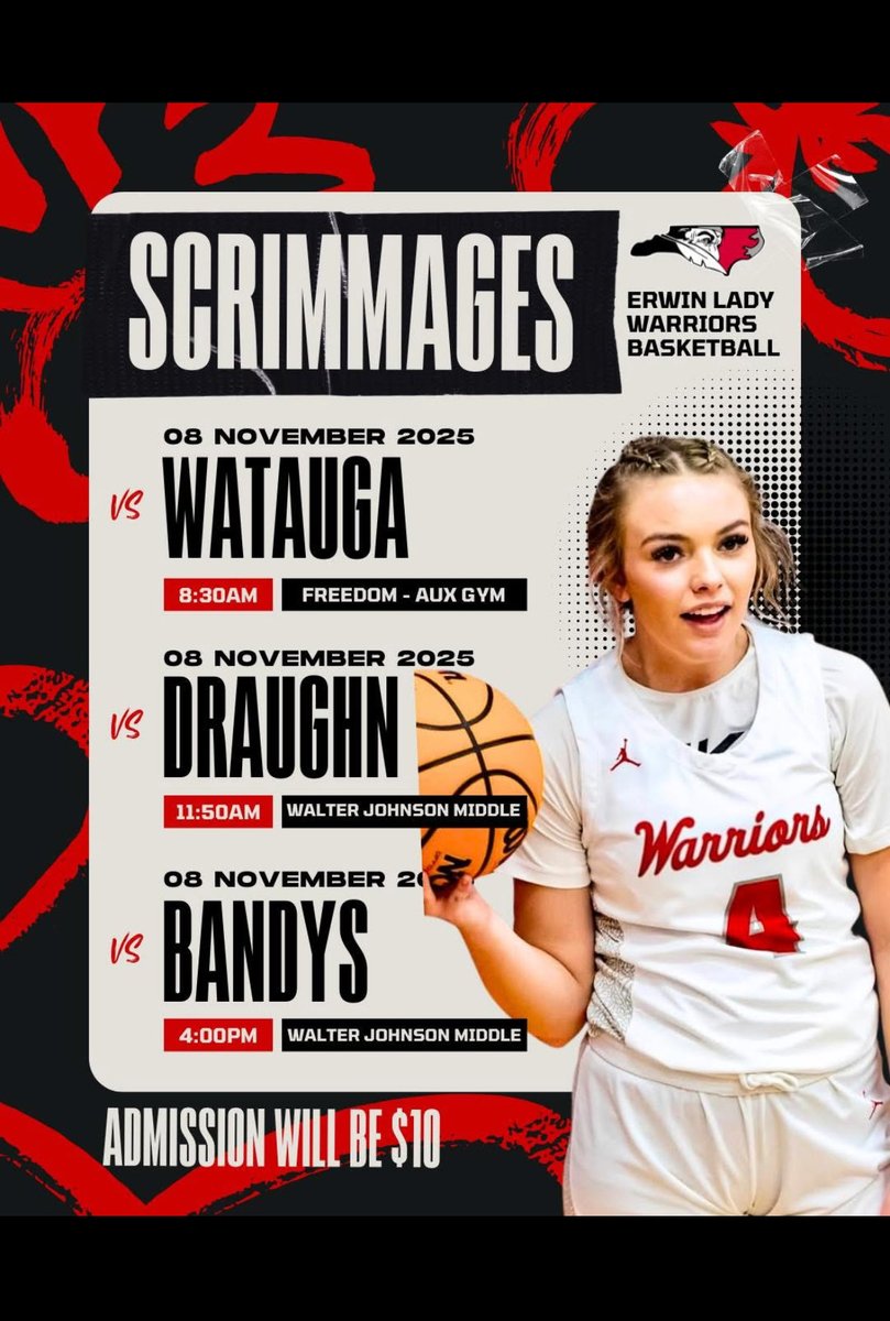 Erwin Lady Warriors Basketball tweet media