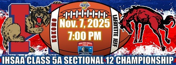 SECTIONAL CHAMPIONSHIP GAME DAY!

Game 11 of Wildkat football season #103 is for a trophy! #OnwardKokomo #LegacyMatters #SweetSixteen

🏈 <a href="/KHS_FootballKat/">Kokomo Wildkats Football</a> (4-6)
🆚 #2 <a href="/JeffAthletics/">Broncho Athletics</a> (9-1)
🏆 <a href="/IHSAA1/">IHSAA</a> Class 5A Sectional 12 championship game
📍 Kokomo High School
🏟️ Walter Cross