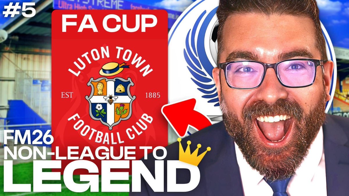 Can We Shock Luton Town in the FA Cup? 

youtu.be/d31XDEZFv0c
