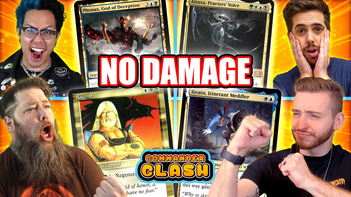 Commander, but Damage is Banned | Commander Clash S19 E2 mtggoldfish.com/articles/comma… #mtg #edh #commander #commanderclash