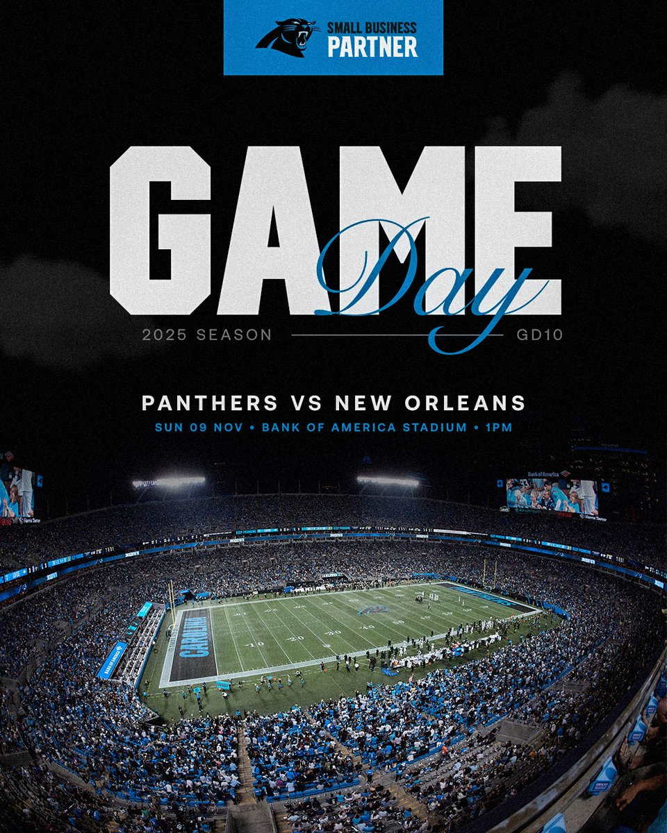 Carolina Panthers Small Business Partnership tweet media