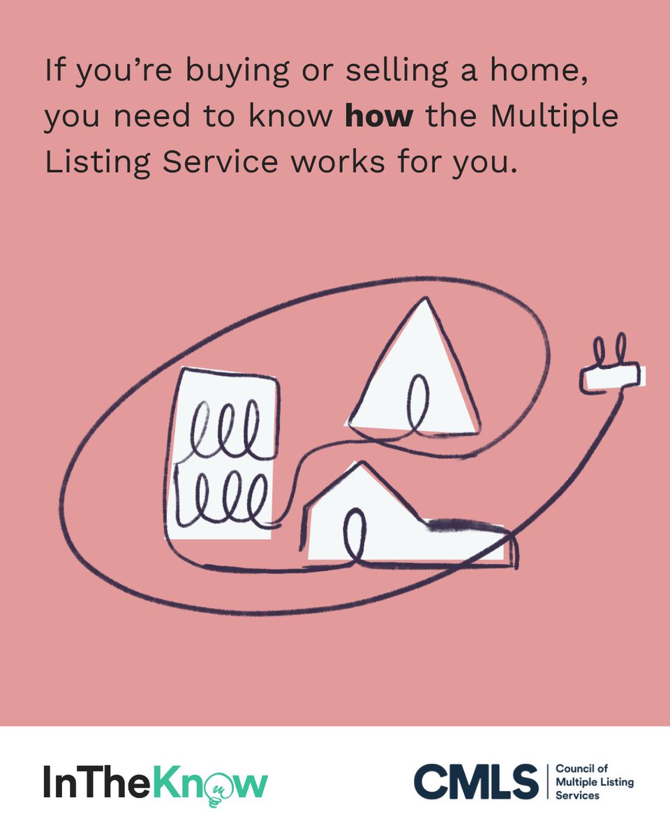 councilofmls's tweet image. If you’re buying or selling a home, you need to know how the Multiple Listing Service works for you.  #intheknow #valueofmls