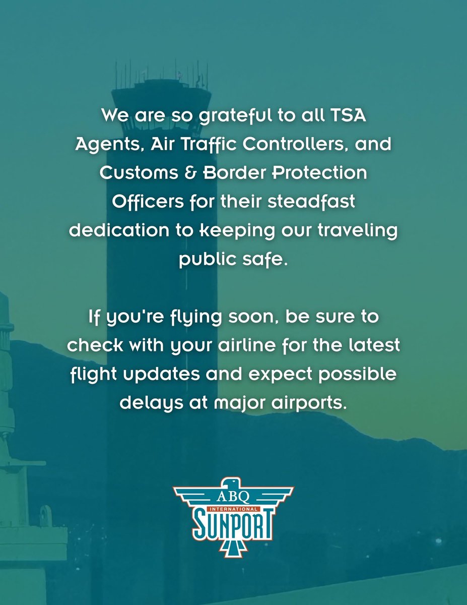 ABQ Sunport tweet media