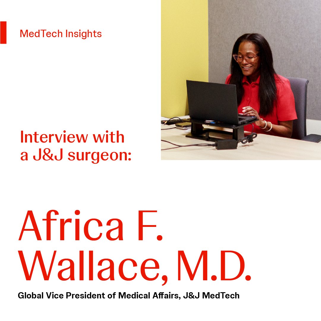 JNJMedTech's tweet image. Dr. Africa Wallace’s goal of delivering better outcomes consistently at scale may sound simple, but it calls for complex alignment across functions that requires time, communication and strategy. Read the full article here: bit.ly/3WrXmFN