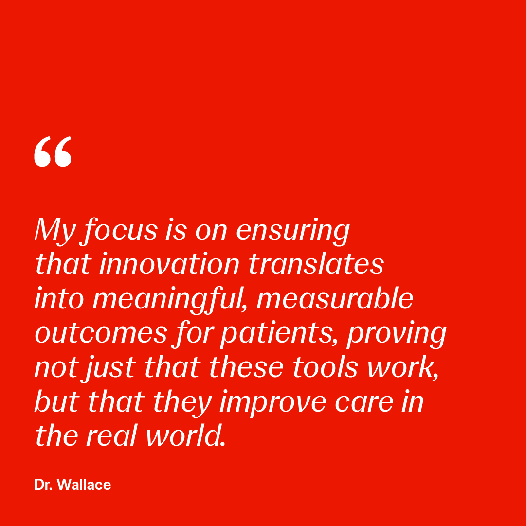 JNJMedTech's tweet image. Dr. Africa Wallace’s goal of delivering better outcomes consistently at scale may sound simple, but it calls for complex alignment across functions that requires time, communication and strategy. Read the full article here: bit.ly/3WrXmFN