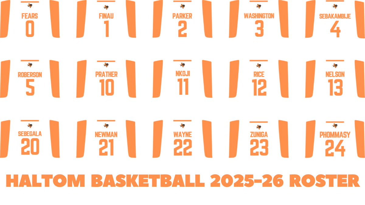 The squad is set. The season kicks off tomorrow with our first scrimmage against Argyle! 

Meet your 2025-26 Haltom High School basketball team. Ready to COMPETE!