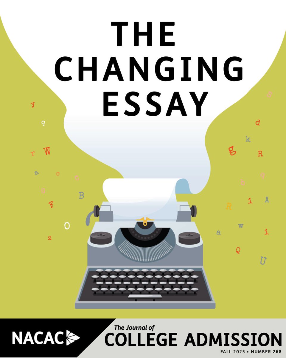 The essay has been a central component of #college applications since the mid-1970s. Although its purpose has remained the same — to learn more about students — how essays are created and perceived is drastically changing. ow.ly/VgFe50Xos9M

#HigherEd #CollegeAdmission