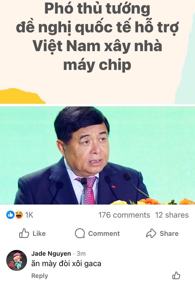 Sao không nhờ anh Vượng  mà phải nhờ đến nước ngoài. 
Ông vượng chuẩn bị lên cung trăng phân lô bán nền rồi kìa
Nước ngoài sao làm lại 😅
