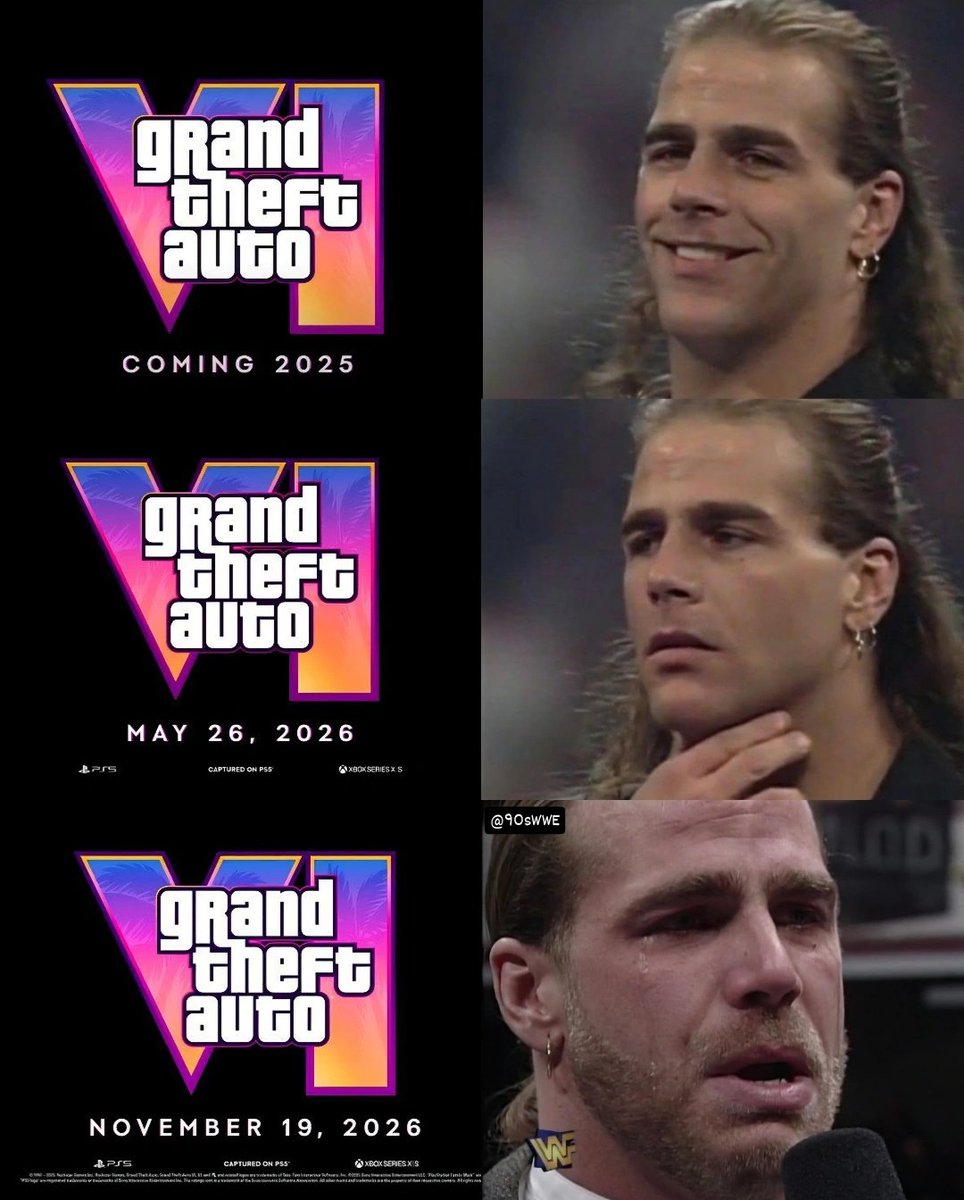 90sWWE's tweet photo. I lost my smile https://t.co/sl4bKP9fwW
