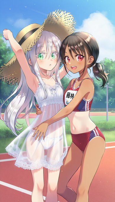 白と輝星(うちの子)
