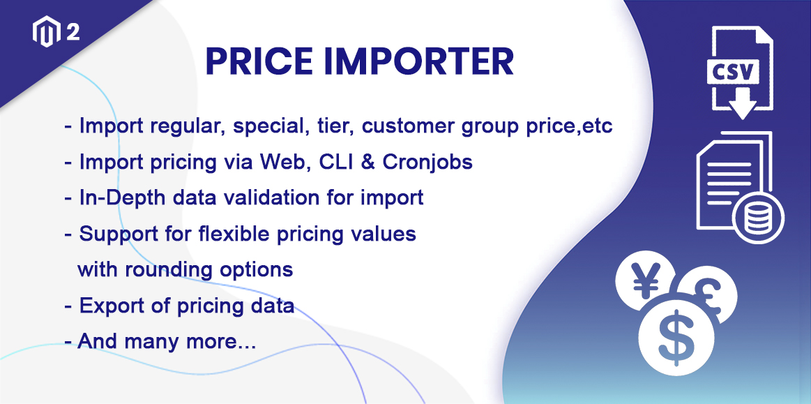 rajkbnp's tweet image. Another happy customer of &quot;Magento 2 Price Importer&quot; extension👇

&quot;What I liked most about this extension is the CSV preview and support of flexible pricing values. And pricing export feature is another plus.
5 stars!&quot;

🔗f.mtr.cool/wqhydnfogs

#magento #ecommerce #php #mysql
