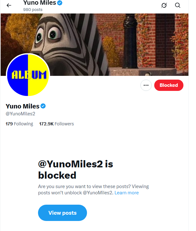 ArkhamGoHard's tweet image. I cant stand this shit, so out of rage yuno miles is blocked

 @YunoMiles2 i know you are involved with this, i will expose you