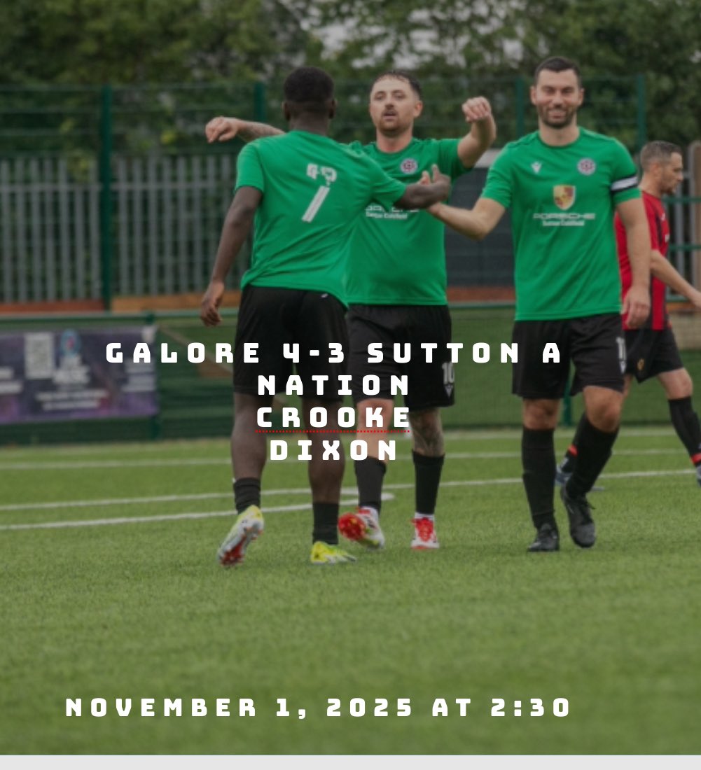 Errors cost us again as we exit the holder cup.

All the best to @galorefc for the rest of the season.

UTS💚🖤