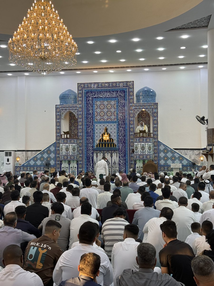جمعة مباركة من جامع الشهيد الشيخ يوسف الحسان في البصرة القديمة - جنوب العراق 🇮🇶
