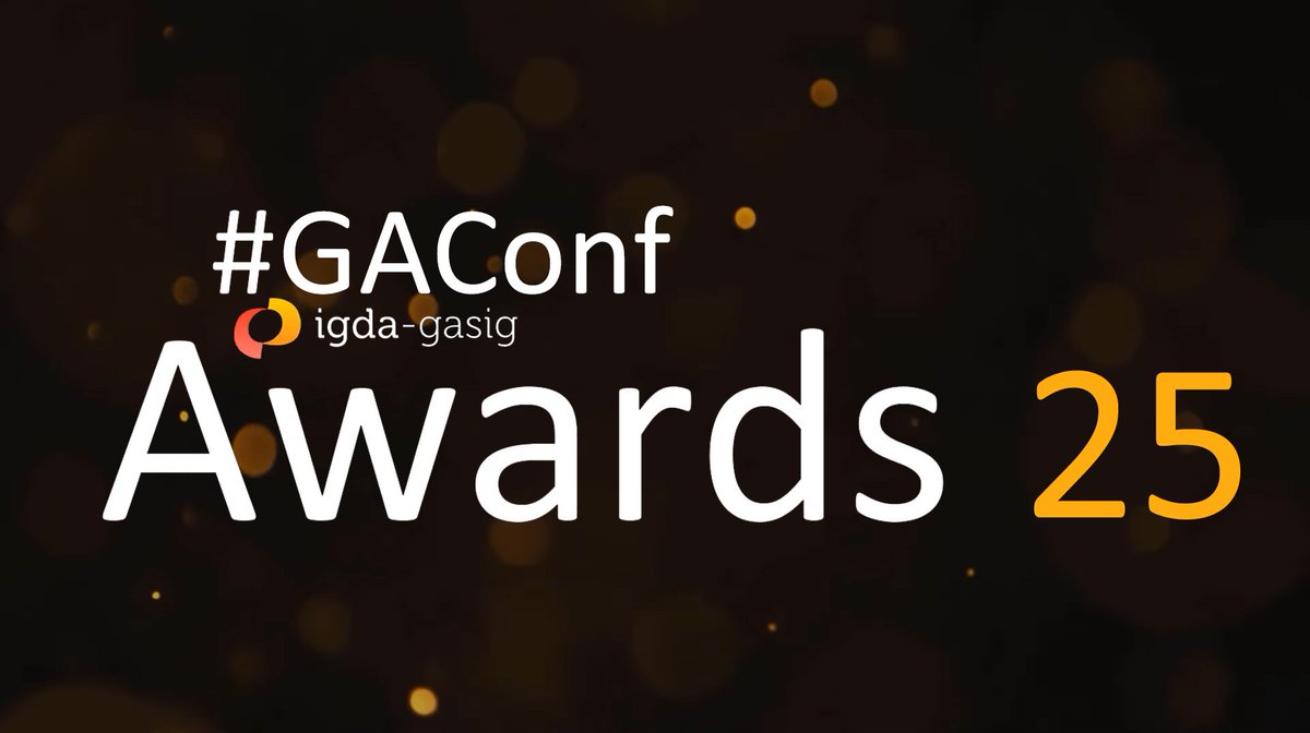 Coming soon - GAConf Awards 2025!

The panel have been hard at work on the shortlist, finalist annoucement &amp; public vote are coming on Monday November 25th!

gaconf.com/gaconf-awards-…
#gamedev #indiedev #accessibility