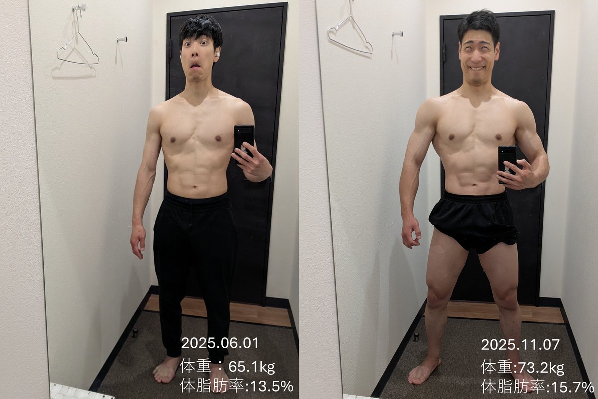 deichi6520's tweet photo. チョコザップガチ勢です、本気でトレーニングしたら入会から5か月で普通にでかくなりました。感謝 https://t.co/Of6CL3Hx7a