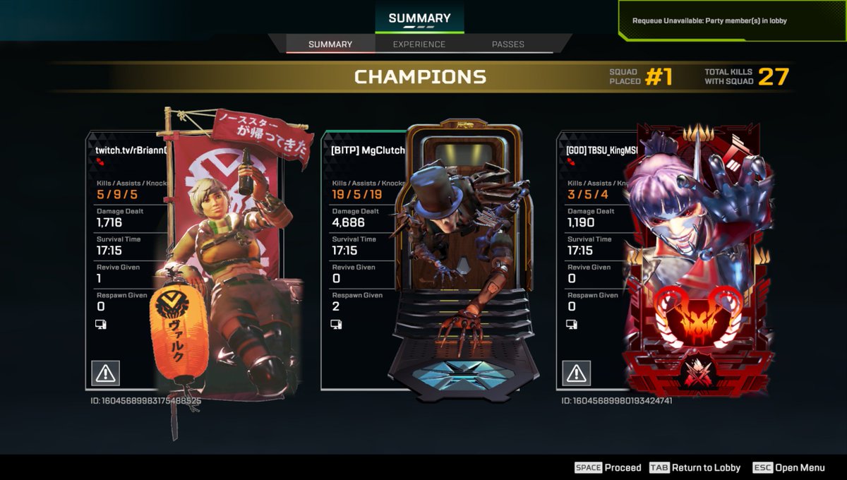 Last guy killed himself to zone almost had a 20 in pred lobbies already 😢