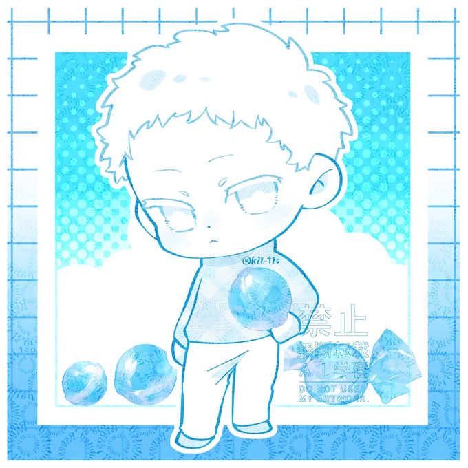 ちいこい命シリーズ定期的に描いてしまう 可愛い これはAさん おちびAたやかあいい…