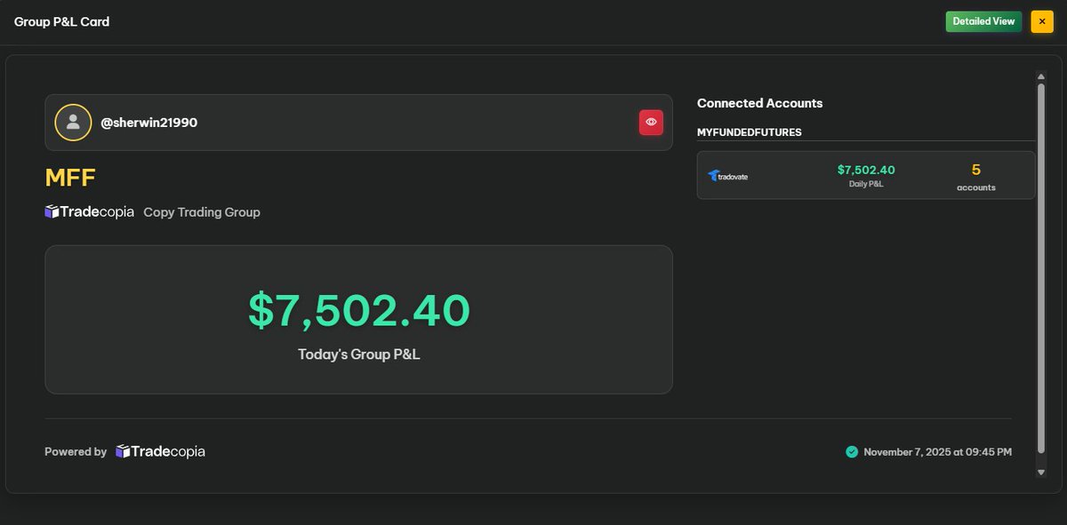 Started new evals today 
5x50K Core accounts with <a href="/MyFundedFutures/">MyFundedFutures</a> 

Let's see how it goes!