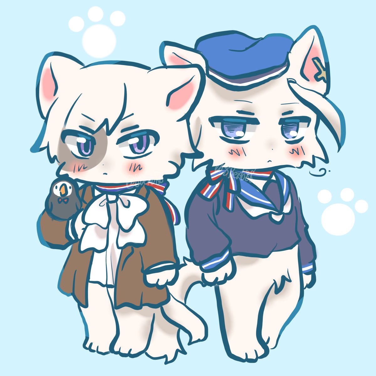 8Bexb88's tweet photo. ケモノルアイ落書き https://t.co/dmXdXwraen
