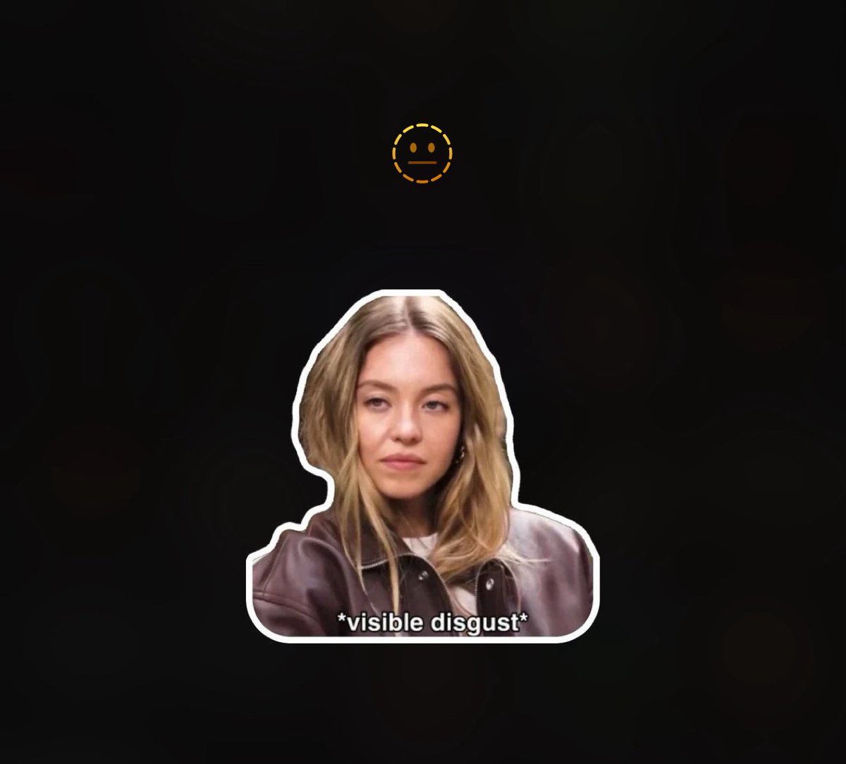 сделала себе новый любимый стикер