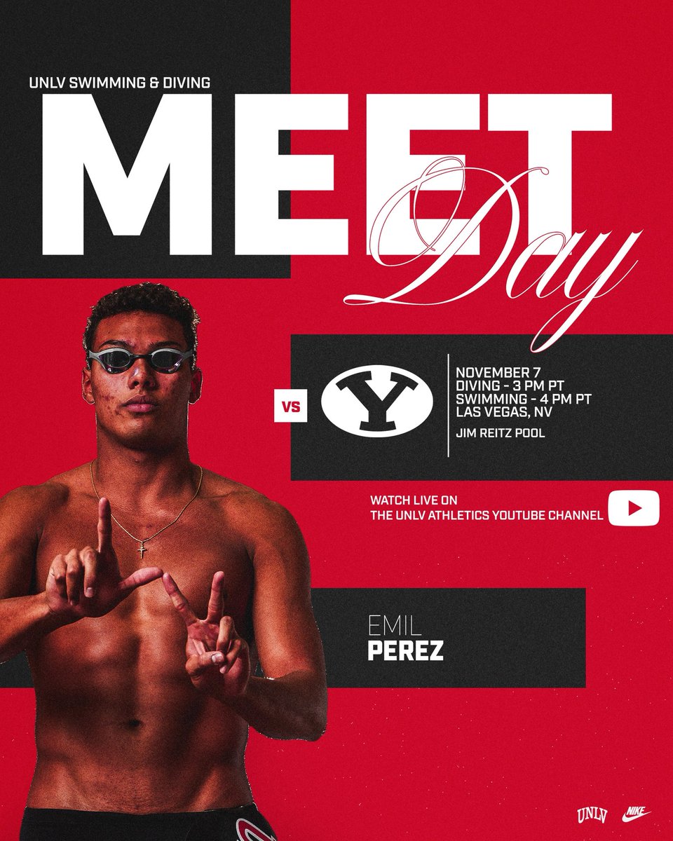 OUR HOME OPENER IS HERE 🚨😤‼️

#JustGoOff

📍 Jim Reitz Pool
🆚 BYU 
⏰ Diving - 3 p.m. PT
⏰ Swimming - 4 p.m. PT
📊 Live results: tinyurl.com/3wt6y2u5
📺 YouTube: tinyurl.com/bp69w3x8
📲 MeetMobile app