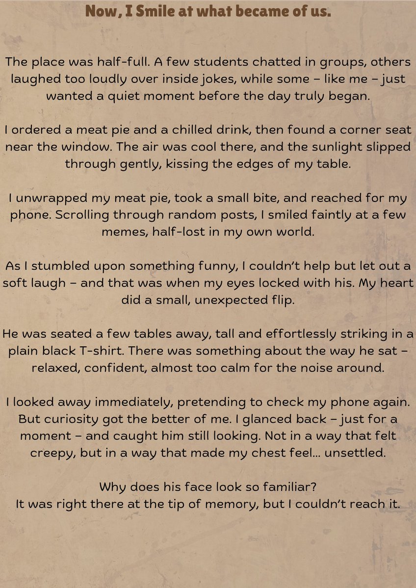 _scentsoftheera's tweet image. #Nowismileatwhatbecameofus
#Shortstories
#Storythread 🧵