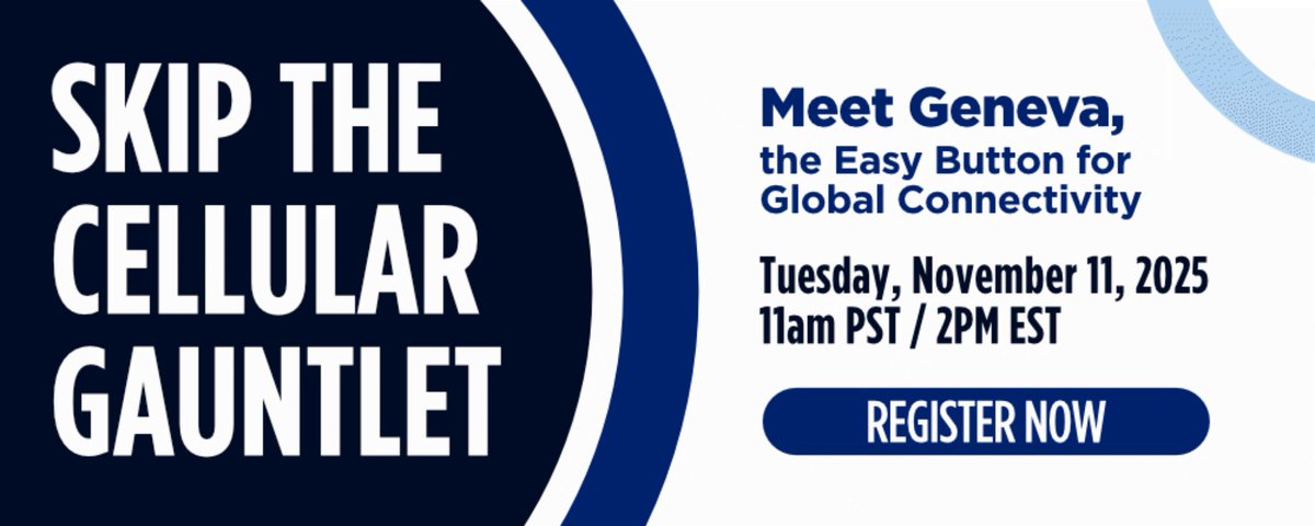 ST_World's tweet image. Join MultiTech + STMicroelectronics on Nov 11 to see how next-gen embedded cellular makes global IoT connectivity easy as Wi-Fi—reducing cost, time &amp;amp; risk.

👉 spkl.io/6010AbDPo

#IoT #Connectivity #STPartnerProgram #STAuthorizedPartner