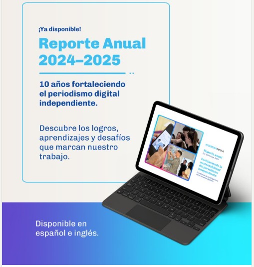 DdhhForo's tweet photo. #DdhhForo #SembraMedia presenta el Reporte Anual 2024–2025 Un recorrido por los logros y desafíos de este último año, que ponen en valor el crecimiento y desarrollo alcanzado en estos 10 años de compromiso con el periodismo digital independiente. 
https://t.co/vgOFH0CS0n https://t.co/M9QZPRKmaD