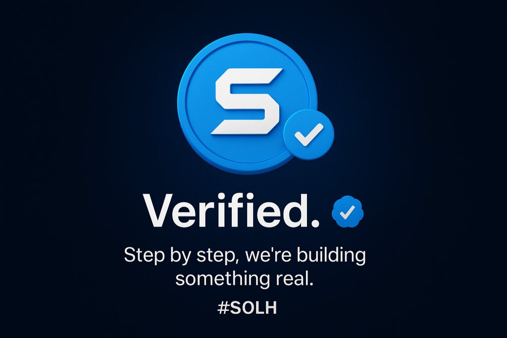 Top7634899's tweet photo. Verified. ✅
Step by step, we’re building something real.
#SOLH #Crypto #Verified #MemeCoin #Web3 https://t.co/4luHp5dFs4