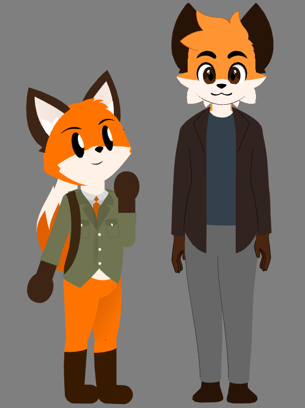 my oc in 2020 // my oc now

practically a different guy now lol