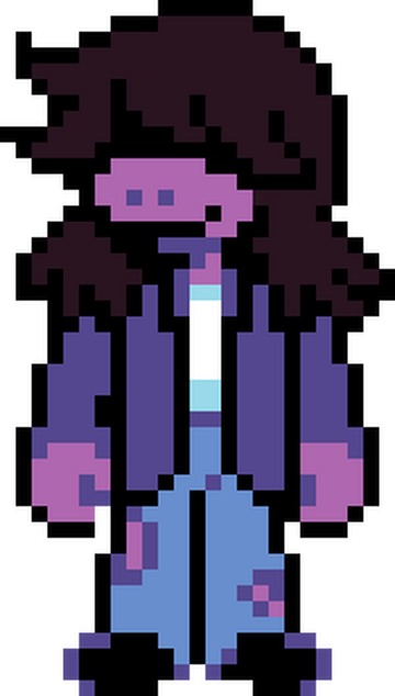 I think my next art will be Susie from Deltarune