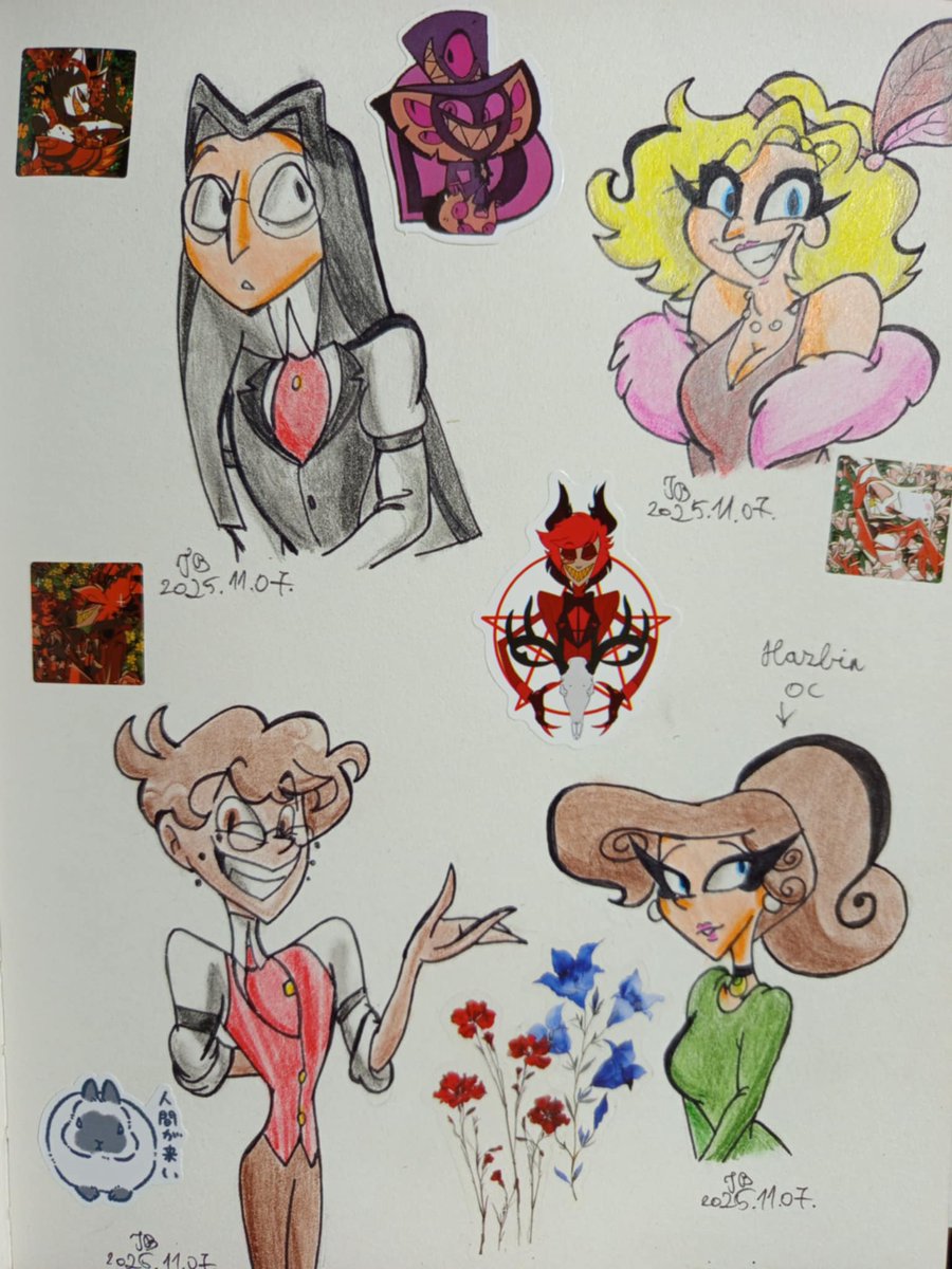 Bogit0717's tweet image. Hazbin human desings!

#hazbinohtel #hazbinhotelfanart #fanart #hellavers #hazbinoc #alastor #sirpentious #mimzyhazbinhotel