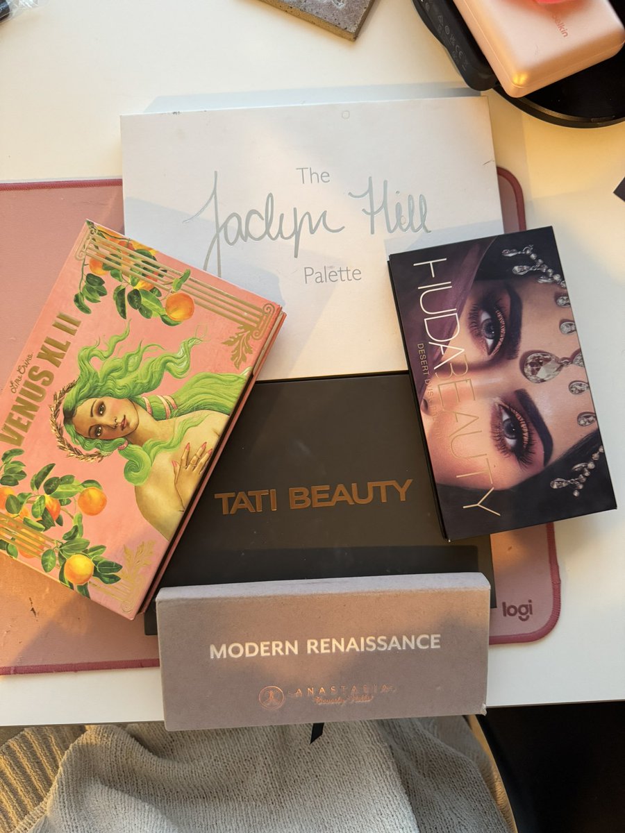 Digging out some OLD eyeshadow palettes for a new TikTok series. Which one to use first? 🤔