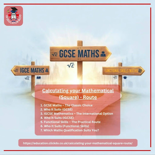 UKEduNews's tweet image. #MathsEducation evolves fast — from #GCSE to #FunctionalSkills flexibility. Find your best route to success with @LearnNow3 
👉 education.clickdo.co.uk/calculating-yo… 
#StudyUK #CareerSkills #UKEducation