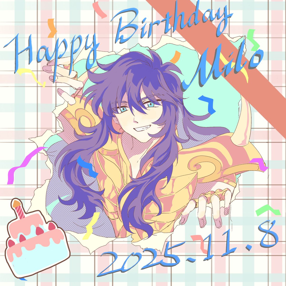 #蠍座のミロ生誕祭2025
HAPPY BIRTHDAY MILO 🥳