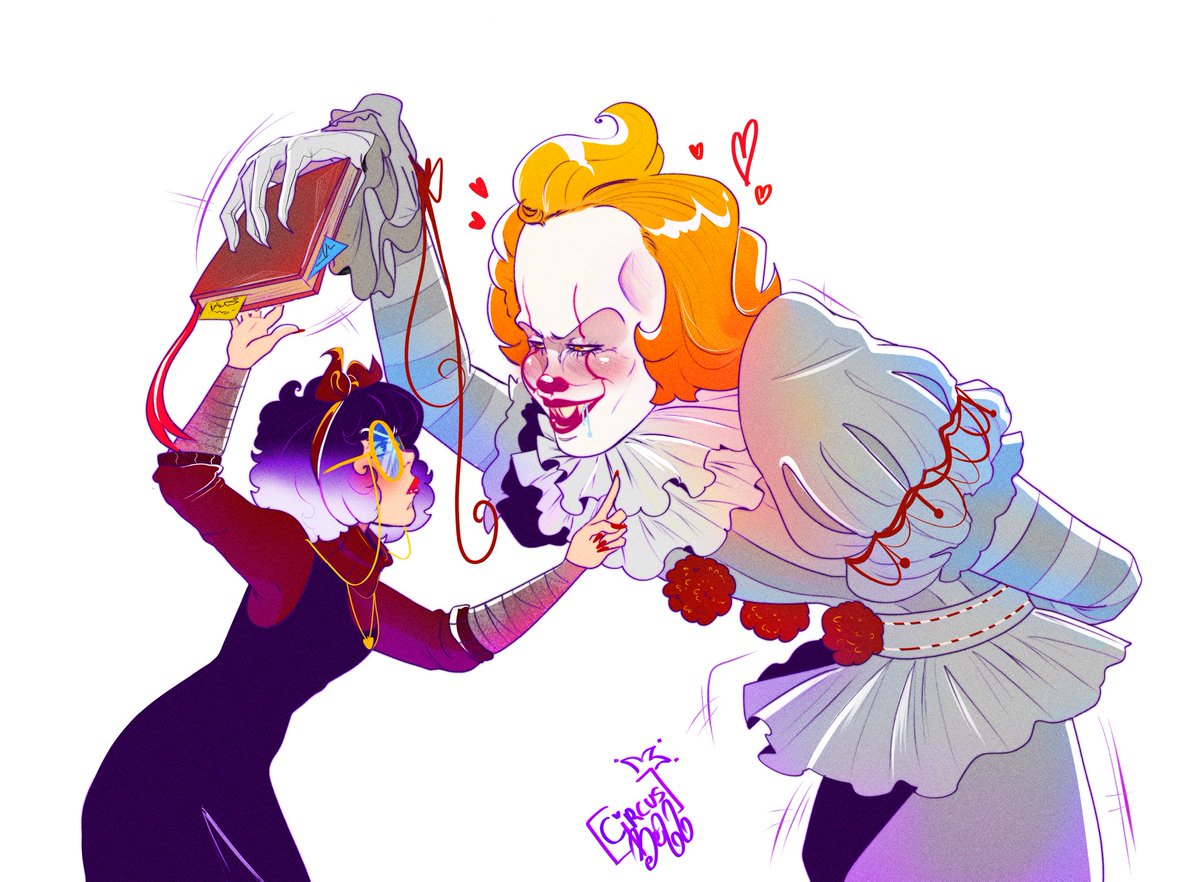 Circus_Bell's tweet image. He just wants a little attention 😞🤚

//#yumeship #yumetwt #pennywise #it//