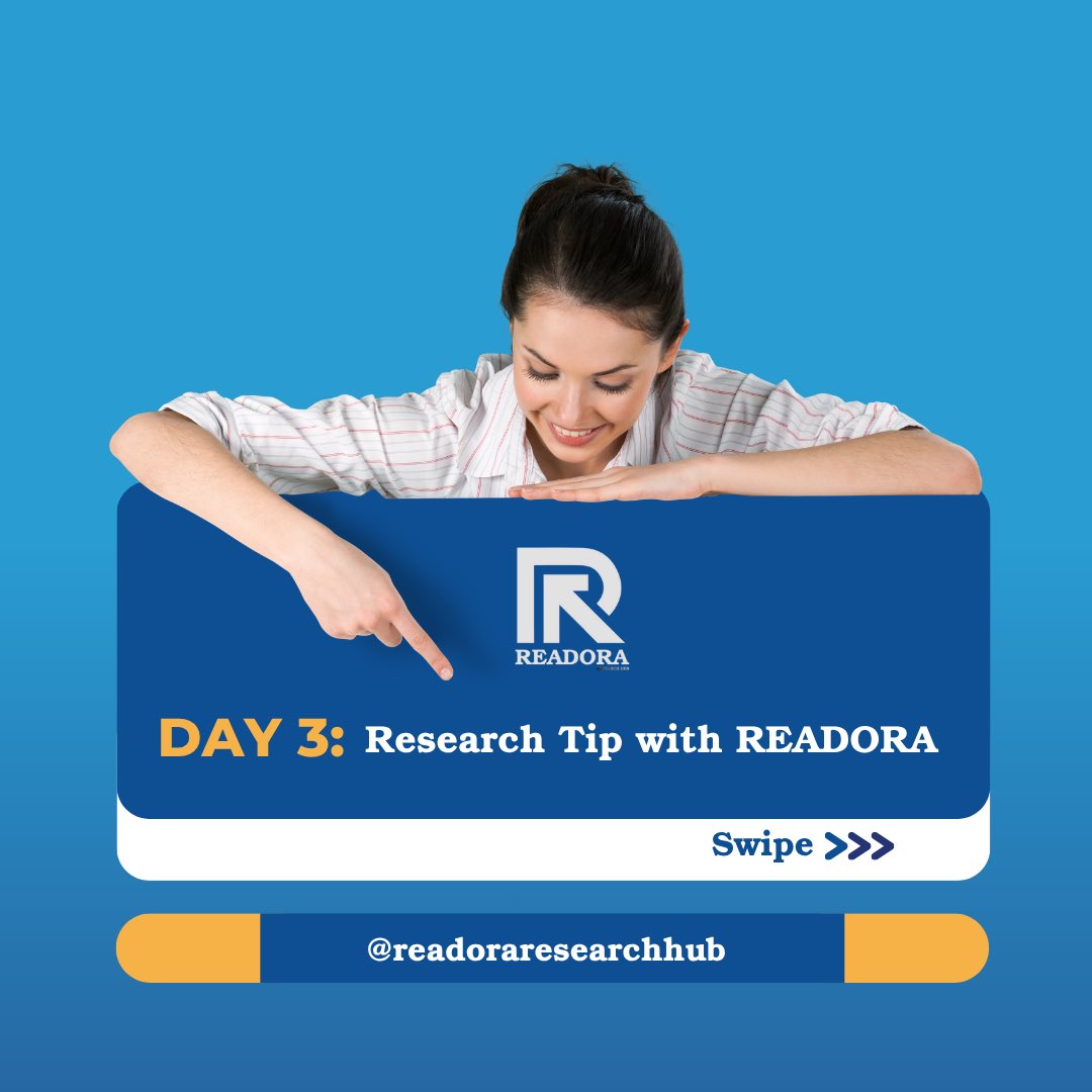 readoraresearch's tweet image. READORA is that friend you need for seamless research excellence.
#research #writewritewrite #researchlife #study #researchhub
