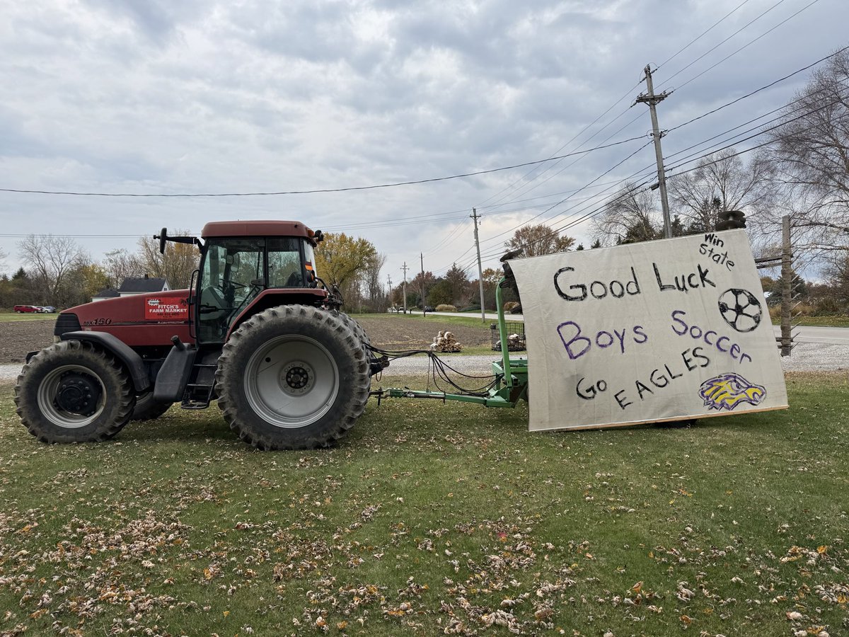Go Avon Boys Soccer!!  Bring home a state championship!   Your community is behind you! 💜⚽️ <a href="/avoneagles/">avoneagles</a>  <a href="/Avon_BoysSoccer/">Avon HS Boys Soccer</a> <a href="/AvonLocalSch/">Avon Local Schools</a>