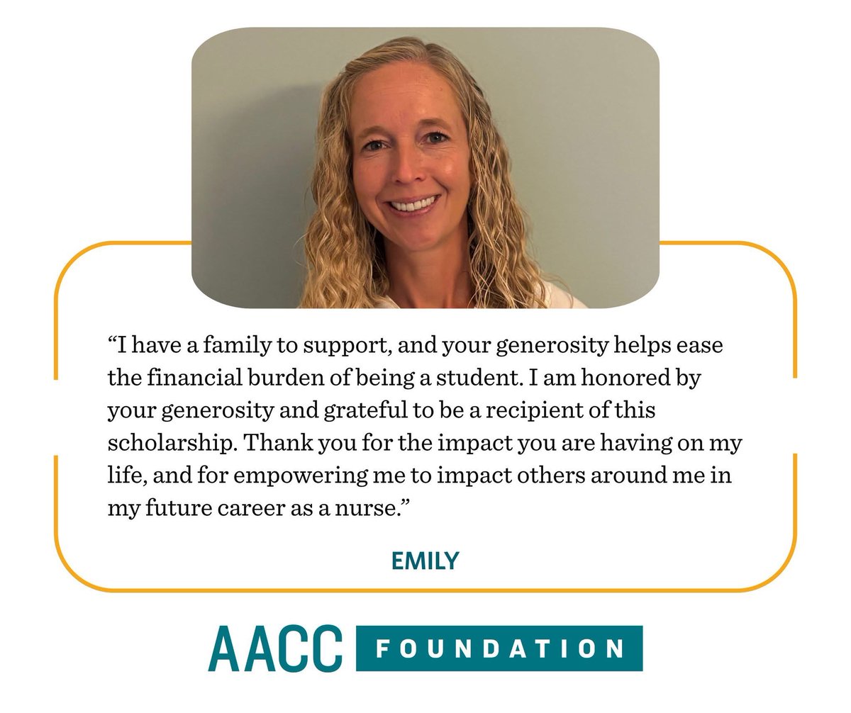 AACC Foundation tweet media