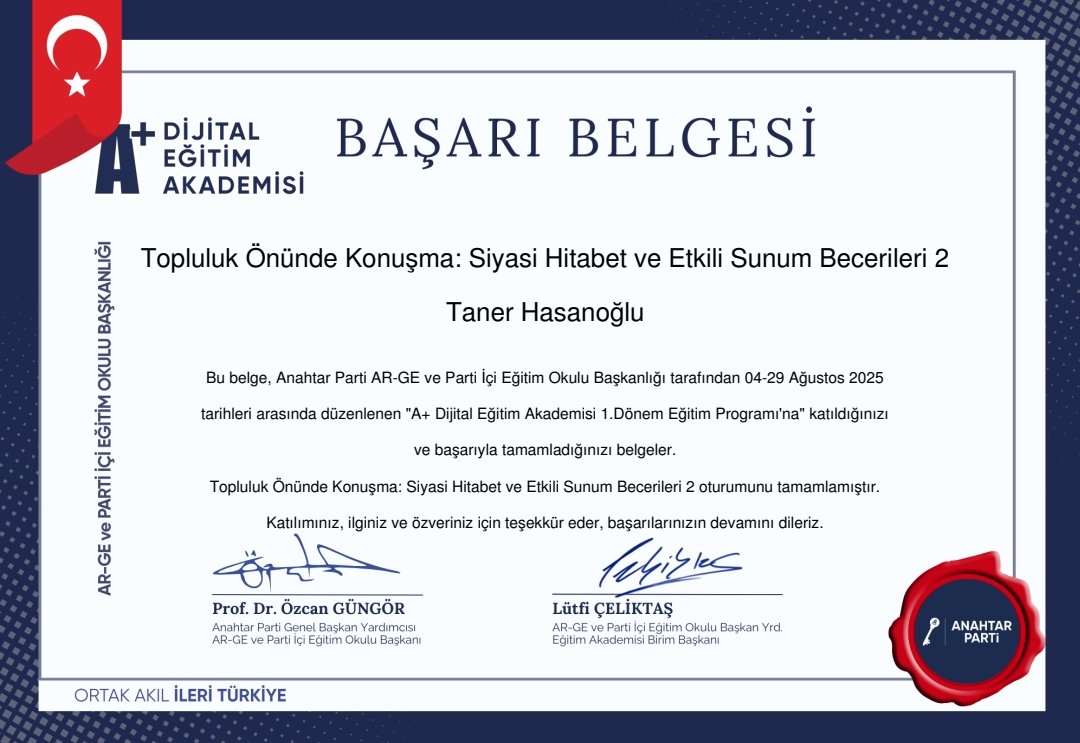 Değerli başkanlarım;
<a href="/yavuzagiraliog/">Yavuz Ağıralioğlu</a> 
<a href="/OzcanGngr/">Prof. Dr. Özcan Güngör</a> 
<a href="/nihal01/">Nihal Ağca</a> 
<a href="/nigarayyildiz/">nigar ayyıldız</a> 
<a href="/lutfuceliktas/">Lütfü ÇELİKTAŞ</a> 
<a href="/memduhatalay/">Memduh ATALAY</a> 
 
Çıktığımız bu kutlu yolda bizleri geliştirdiğiniz için teşekkür ederiz. 

<a href="/anahtarparti/">Anahtar Parti</a> <a href="/anahtararge/">Anahtar Parti AR-GE Başkanlığı</a> 
#TürkiyeninAnahtarı