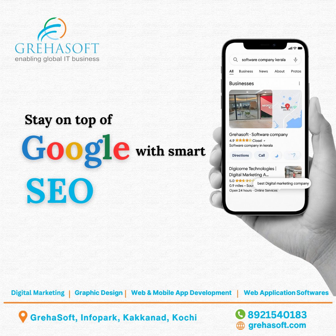 grehasoft's tweet image. Let Grehasoft optimize your online journey — turning your brand into a Google spotlight.
.
.
Discover more on our website: grehasoft.com/seo/

#Grehasoft #seoservices #seoagency #technicalseo #marketingagency #localseo #kochi