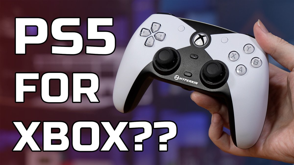 TechTeamGB's tweet image. PS5 CONTROLLER FOR XBOX???? Hyperkin The Competitor Review youtu.be/9YFQ3qScTcQ