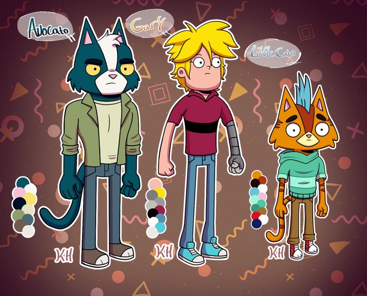 Happy Final Space Friday!  

Here's an update on my #FinalSpace Home Life AU. Domestic Gary and Avocato now have an official son to love and protect.

Designs are made by the talented <a href="/KorrieXo/">🦋🔮☁️KorrieXo☁️🔮🦋</a>