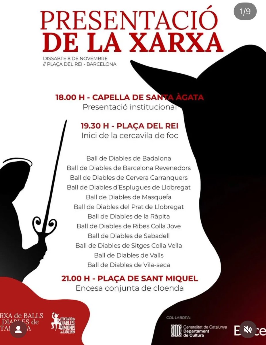 Barcelona! Demà ens veiem aqui. A casa.
Us esperem a totes!😈🔥