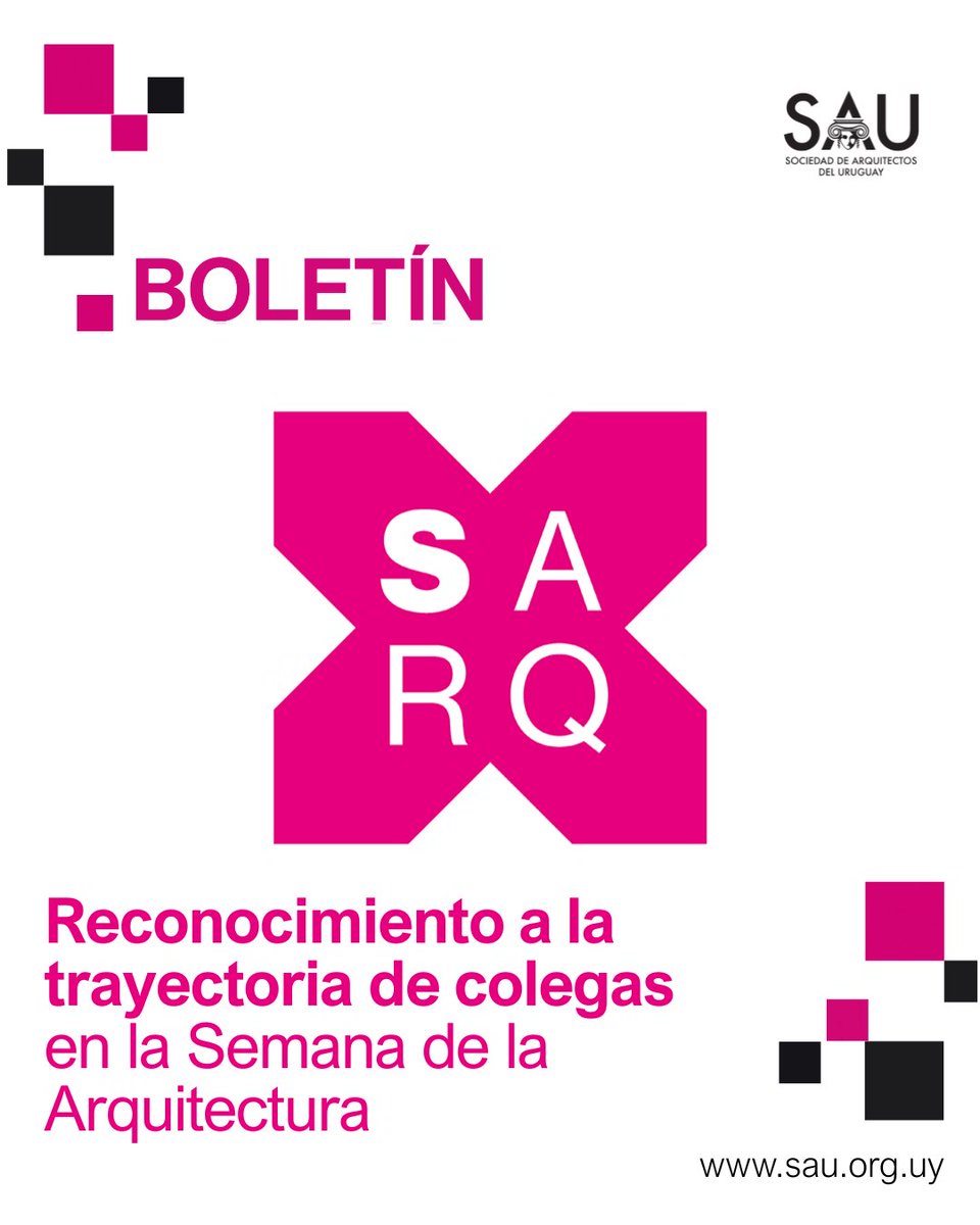 Sociedad de Arquitectos del Uruguay tweet media
