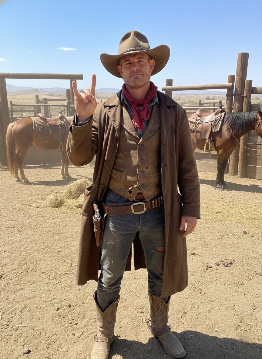 BoosterGoldKid's tweet image. Trevor Donovan Cowboy Chill portrait. #donofans @trevdon #FridayVibes #wherethewindblows