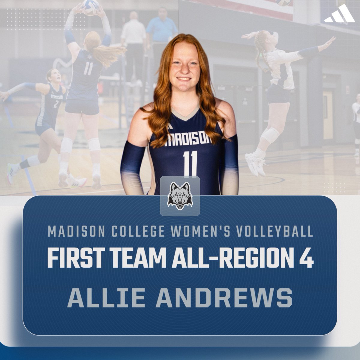 packwvolleyball's tweet photo. ✨First Team All-Region 4✨ Congrats, Allie! https://t.co/Ti7V31cSpJ